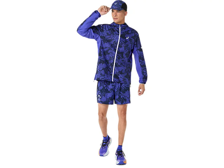 Asics Blue Trail Jacket