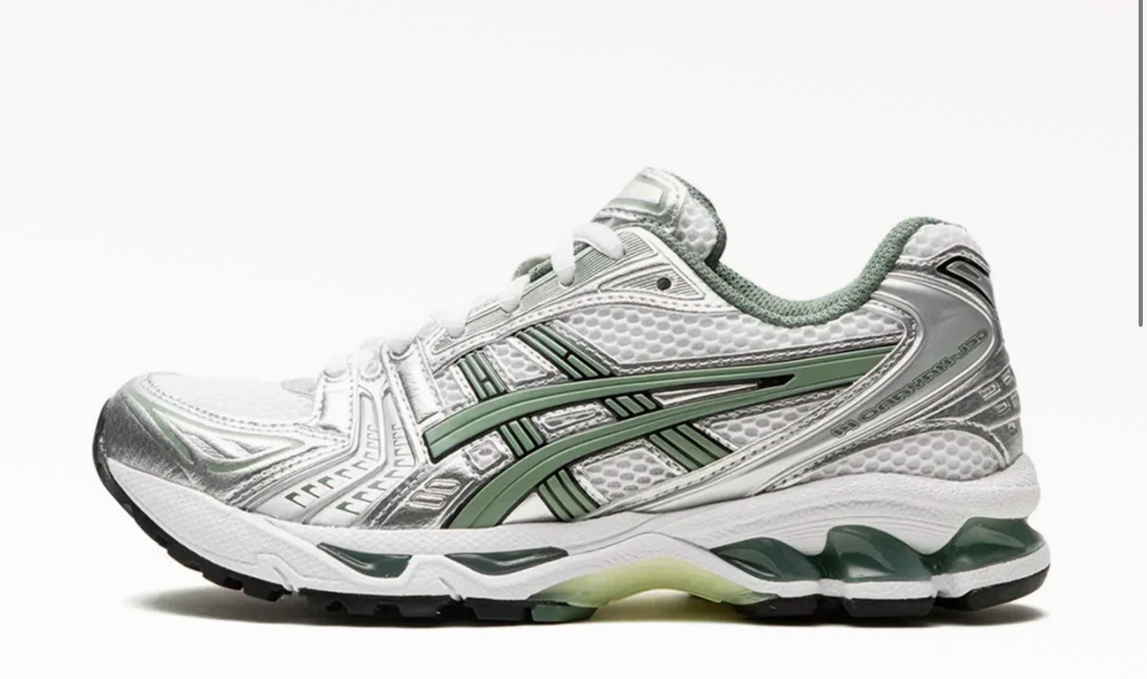 ASICS Gel-Kayano 14 White Silver Sage