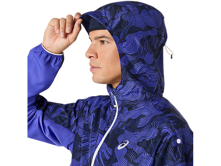 Asics Blue Trail Jacket