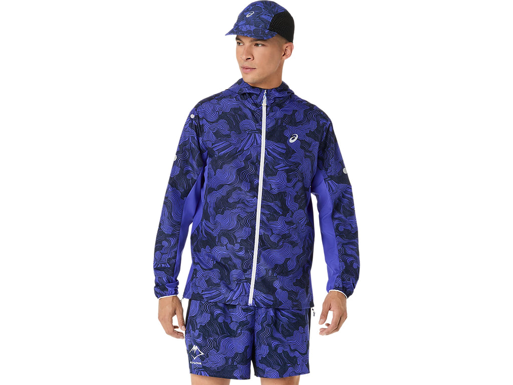 Asics Blue Trail Jacket