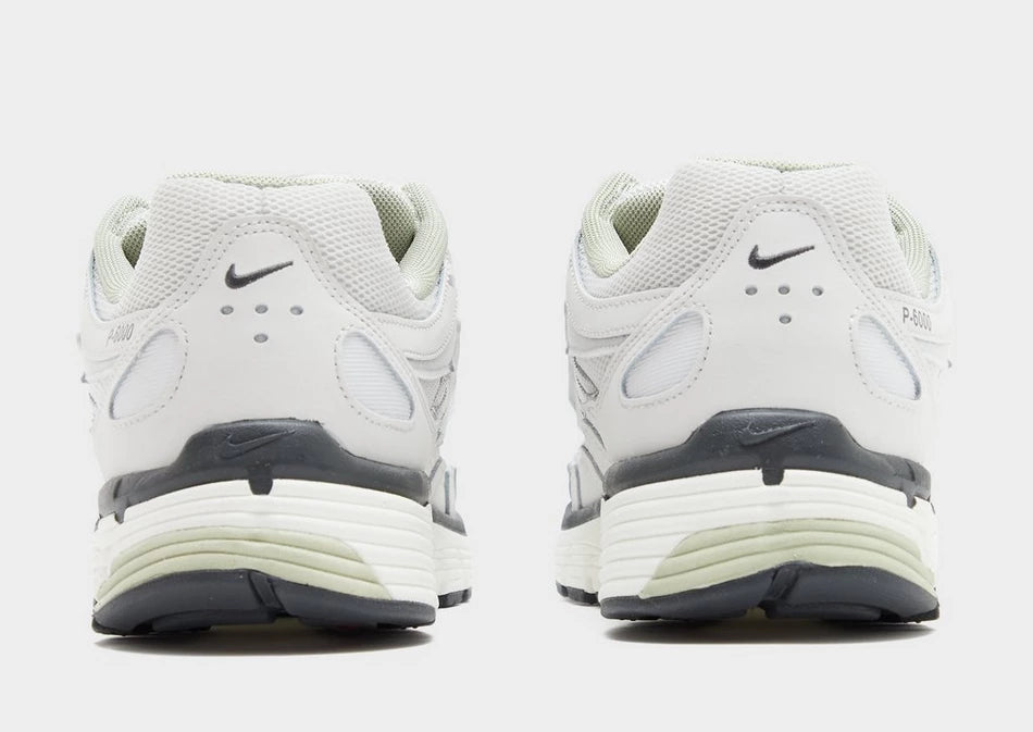 Nike P-6000 White - Khaki green