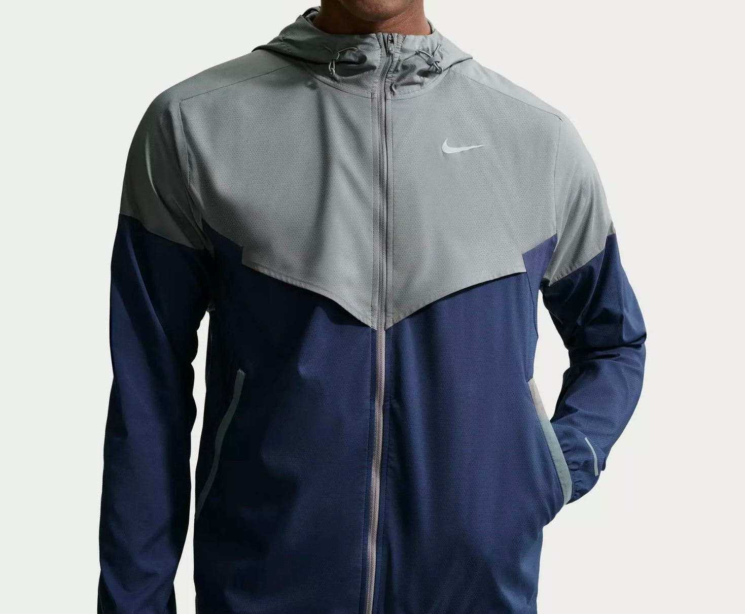 Nike UV Jacket Grey - Navy
