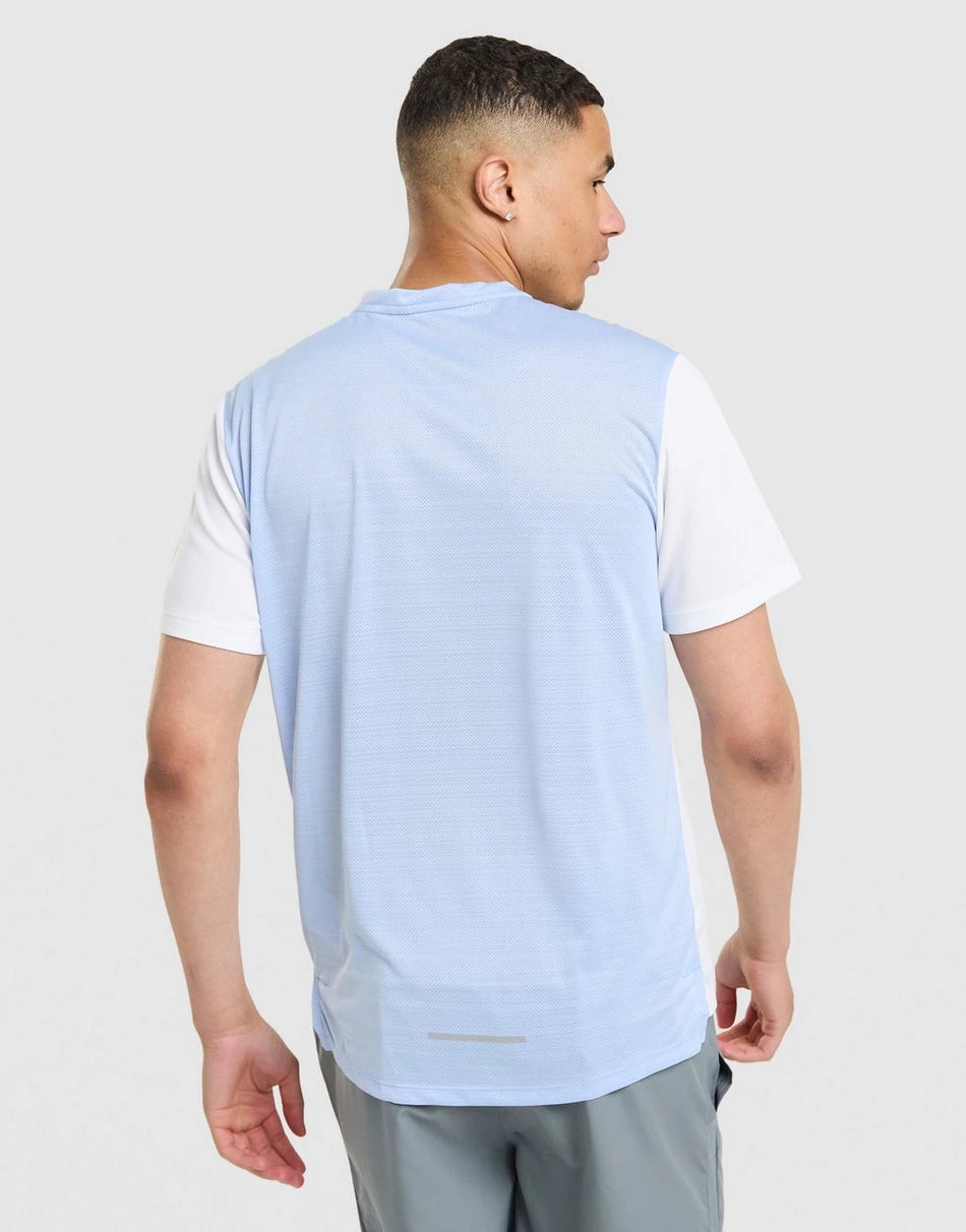 Nike Miler T-Shirt White - Blue