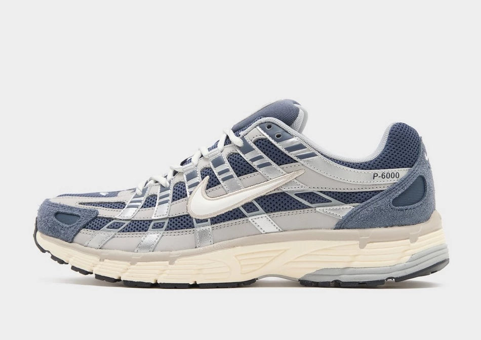 Nike P-6000 Dark Blue - Silver - Beige