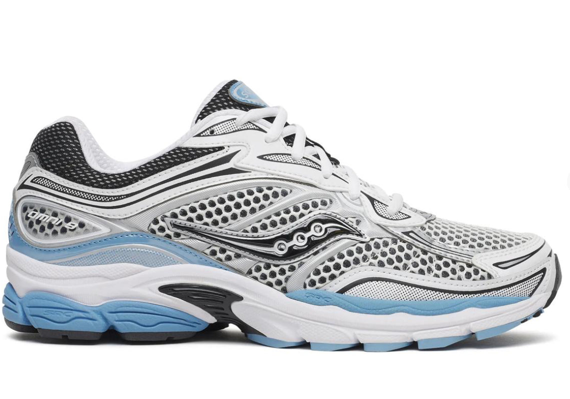 Saucony Pro-omnigrid 9 Silver - Light Blue - White (pre order)