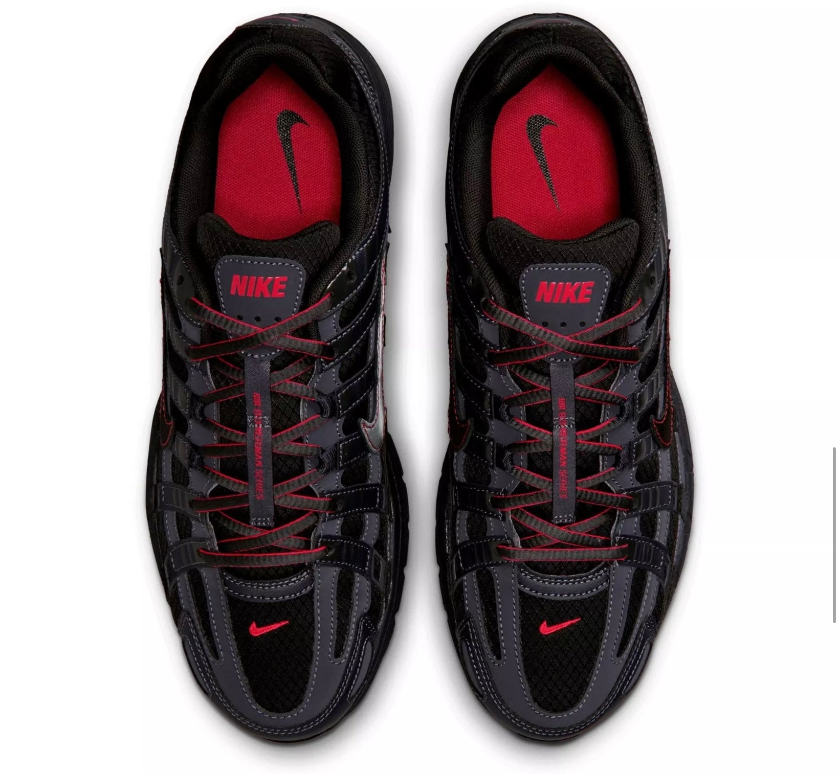 Nike P-6000 Black - Red