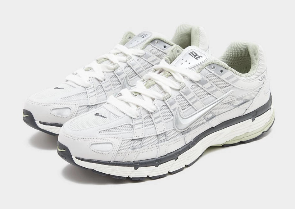 Nike P-6000 White - Khaki green
