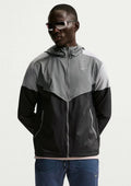 Nike Jacket (New) Grey - Black - White