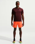 Nike Miler T-Shirt Burgandy