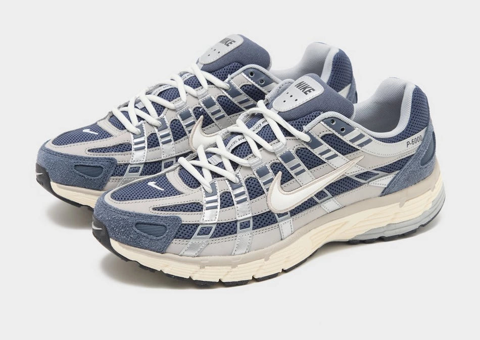 Nike P-6000 Dark Blue - Silver - Beige