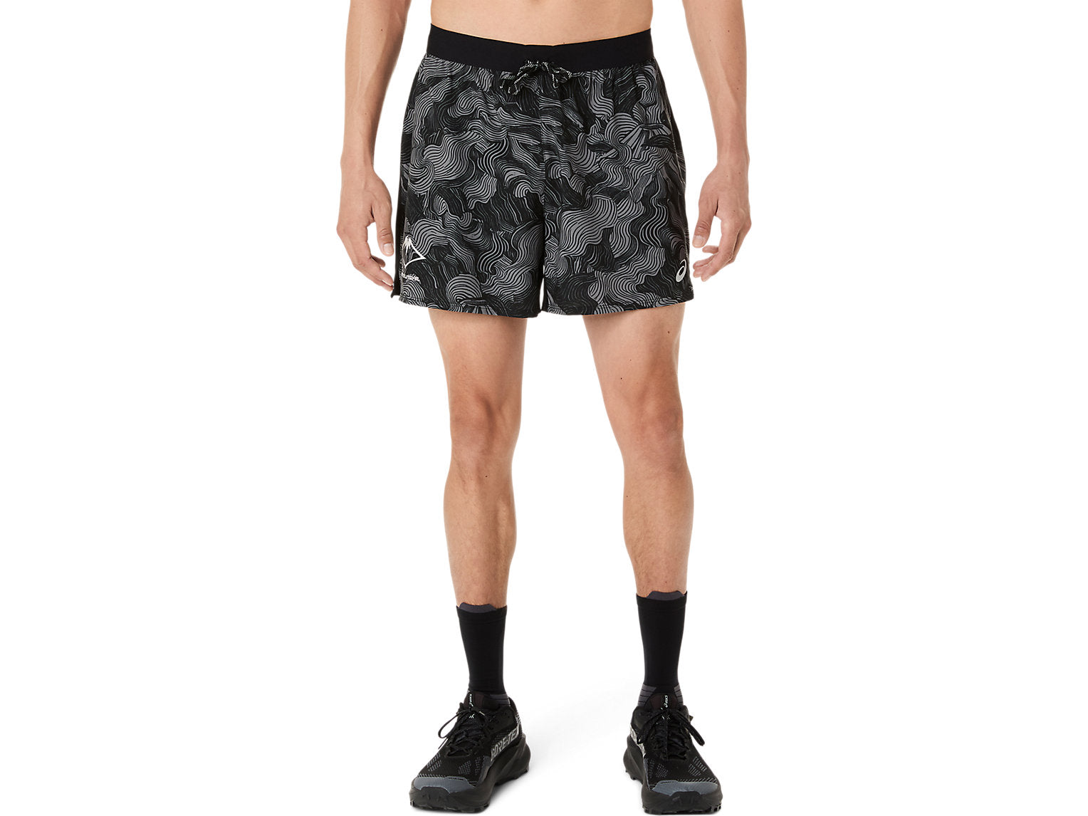 Asics Black Trail Shorts