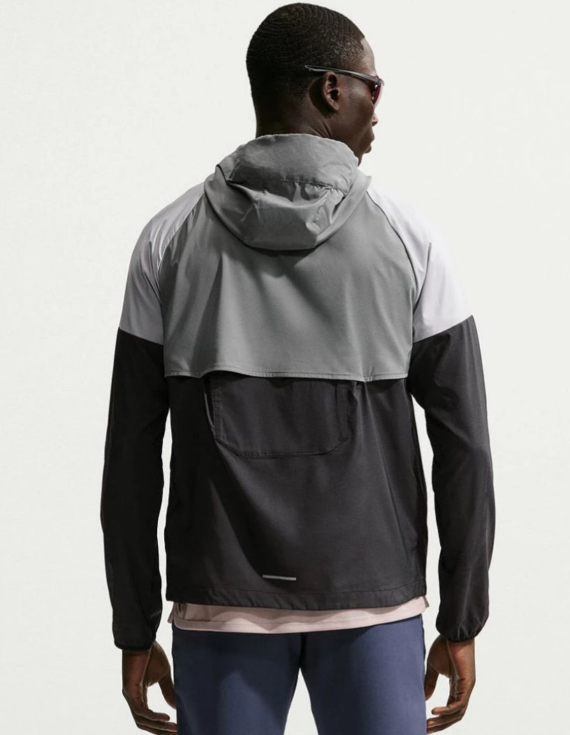 Nike Jacket (New) Grey - Black - White