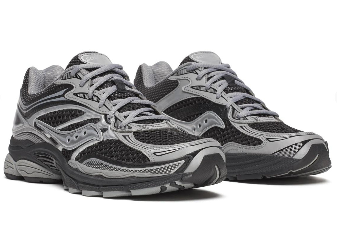 Saucony Pro-omnigrid 9 Black - Grey - Silver (pre order)