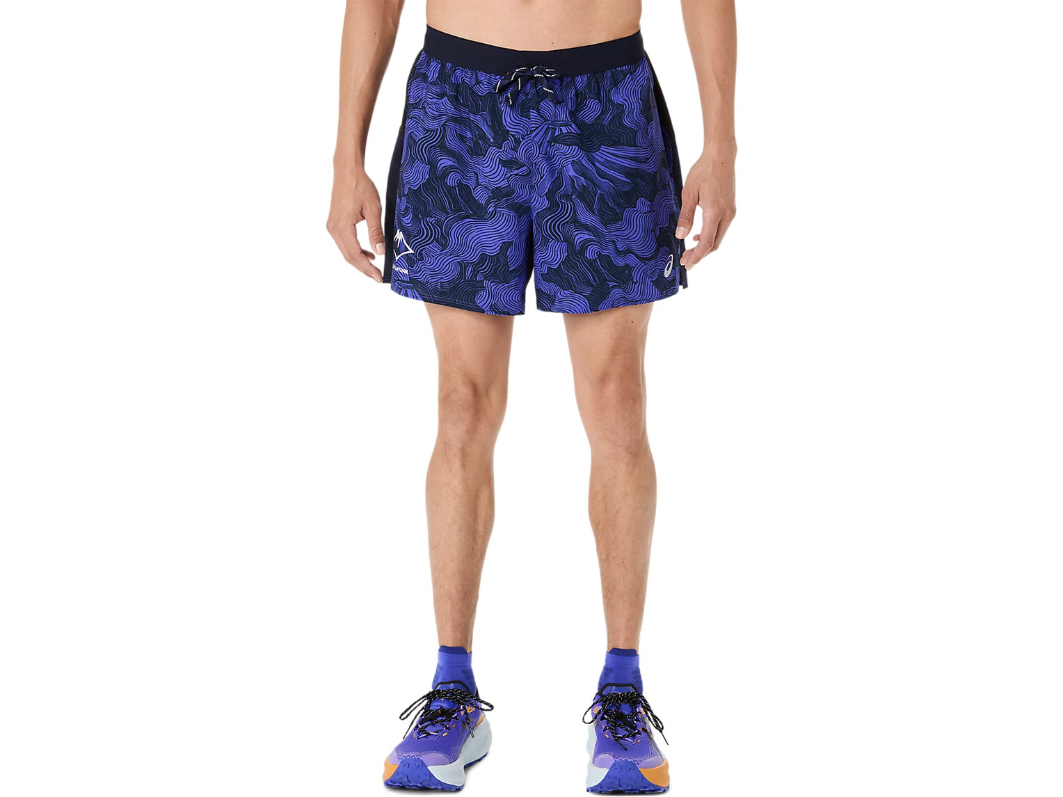 Asics Blue Trail Shorts