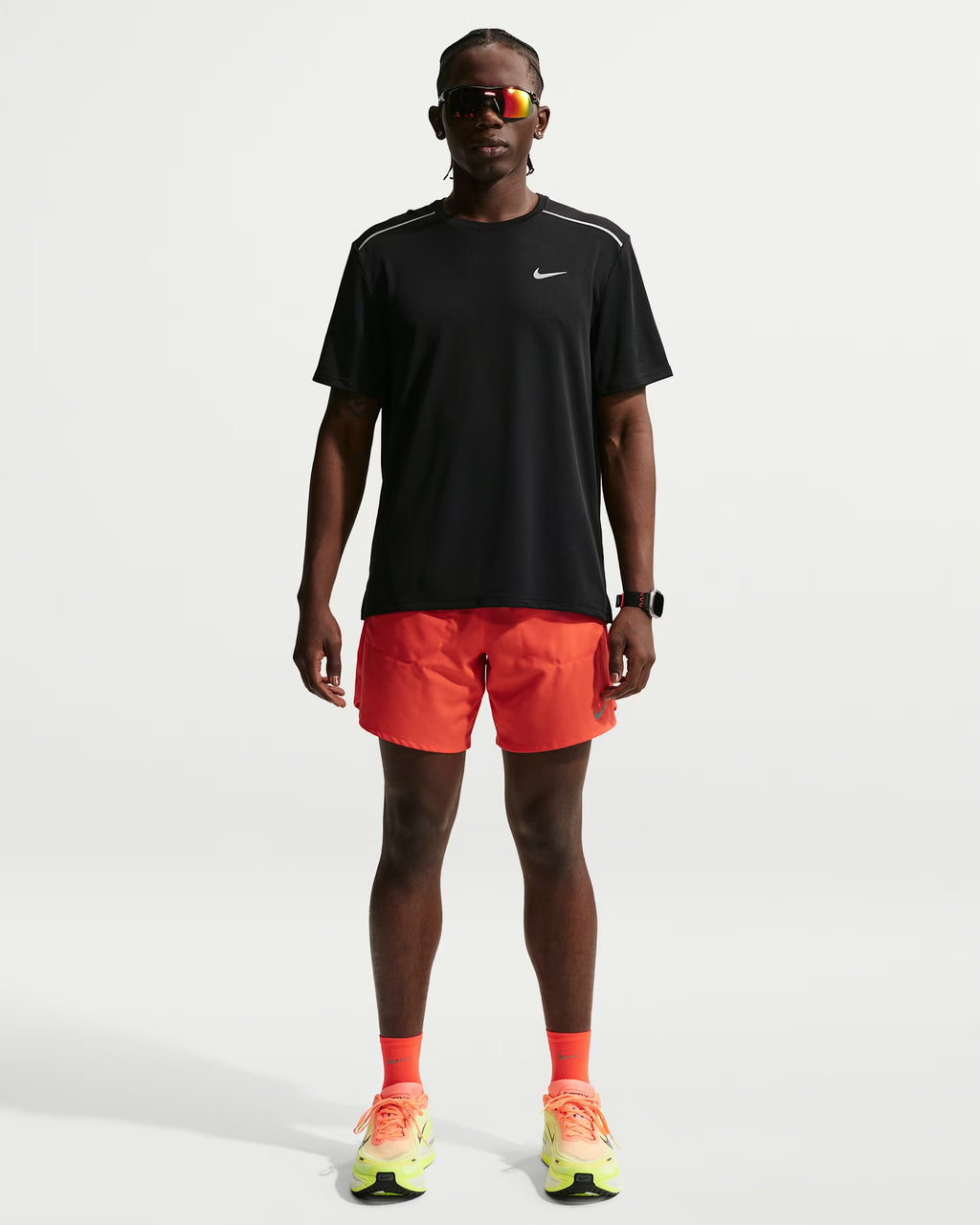 Nike Miler T-Shirt Black